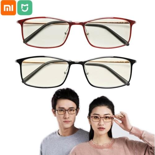 Original Xiaomi Mijia Anti-blue-rays Glass Goggles Anti-Blue Glasses 40% UV Eye Protector For Man Woman Play Phone/Computer/Game