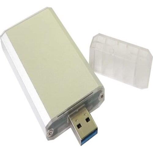 Support encrypted Mini PCIE mSATA SSD solid state drive to USB 3.0 hard drive enclosure