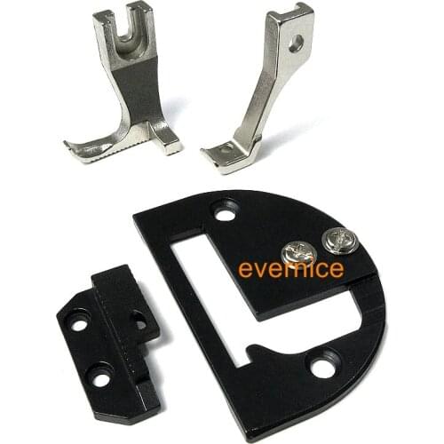 Binding Walking Foot + Needle Plate + Feed Dog For Juki Du-1181 Du-141