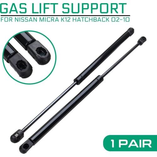 Struts Bars Rear Trunk Tailgate Gas Spring Shock Lift Strut Support Rod Arm Bracket For Nissan Micra K12 Hatchback 2002-2010