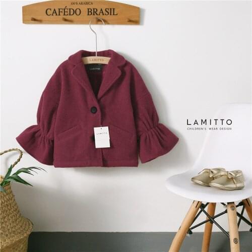 Tonytaobaby Winter Clothes New Female Baby Childrens Clothing Simple Coat Girl Coat