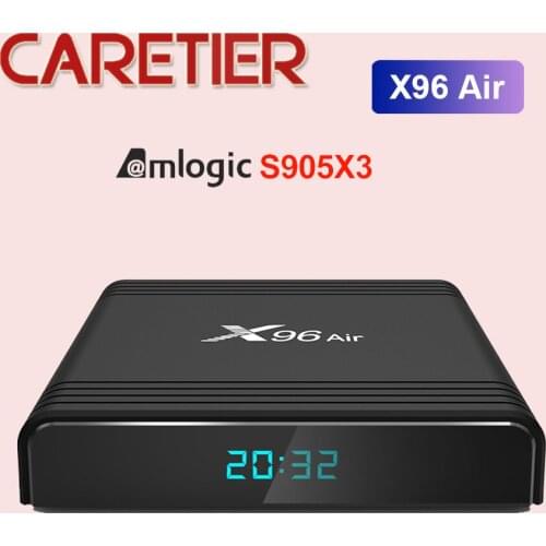 X96 Air Amlogic S905X3 Android 9.0 TV BOX 4GB 64GB 32GB wifi 1080P 8K 24pfs Netflix 2GB 16GB X96Air Set Top Box