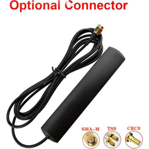 Universale WIFI Antenna 3G 4G LTE Patch Antenna 700-2700MHz 5dbi TS9 CRC9 SMA Male Connector Router Extension Cable Antenna