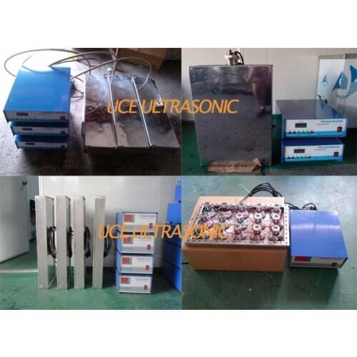 28khz/40khz/120khz 2000W Multi-Frequency immersible ultrasonic transducers