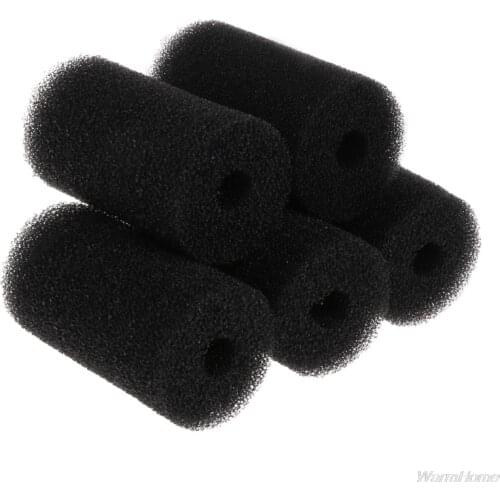5 Pcs Sponge Aquarium Filter Protector Cover For Fish Tank Inlet Pond Black Foam F25 21 Dropshipping