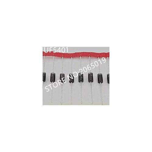 50PCS UF5401 UF 5401 3A 100V DO-27 Fast recovery diode