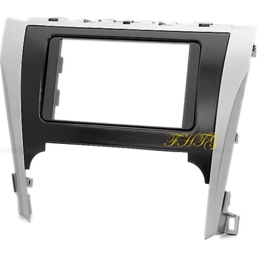Car Radio Fascia is suitable for 2012 Toyota Camry,Double Din Car Audio Frame