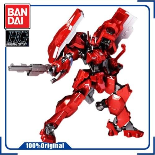 BANDAI HG 1/144 GUNDAM Origin Alloy Coloring Assembly Model Action Toy Figures Childrens Gifts