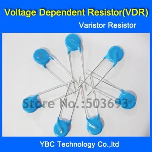 Free Shipping 100pcs/lot Voltage Dependent Resistor VDR 10D681K 10D-681K Varistor Resistor