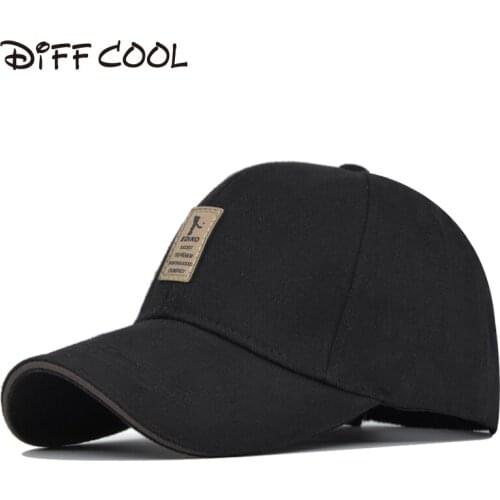 [DIFF COOL]New brand cotton baseball cap mens rebound cap ladies Golaskas Kate bone truck driver men and women sports dad hat