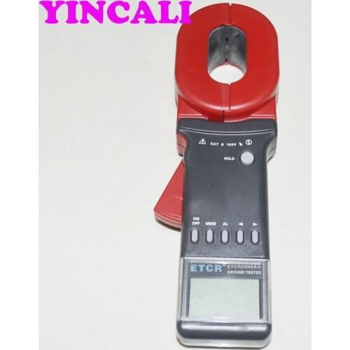 Fast Shipping Digital Clamp Earth Resistance Tester ETCR2000A+ Use for Ground Resistance Measurement Loop Resistance Measurement