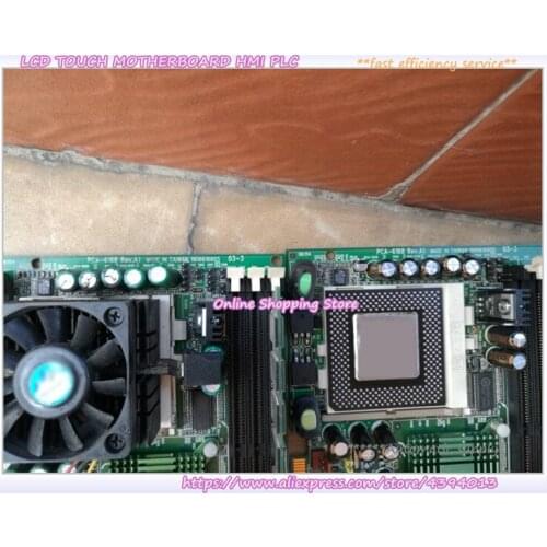 For Original Industrial Control Board PCA-6168 Rev.A1 PCA-6168V Distribution CPU Memory Fan
