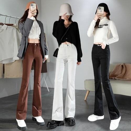 GLODTAOS Women's Flared Jeans