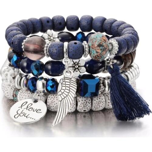 Hesiod Bracelets With Pendants