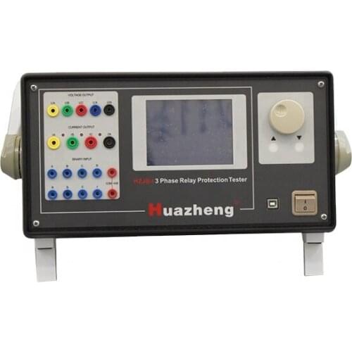 China Intelligent Relay Tester Three Phase for Real-Time Storage Test Data