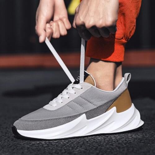 Canvas Shoes Men Platform Sneakers Fashion Comfortable Mens Shoes Casual Breathable Sneakers Trendy Lightweight Chunky Sneakers
