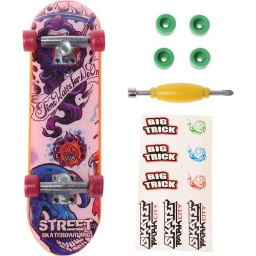 Lloy Stand Finger Skateboard FingerBoard Skate Trucks Kid Toys Children Gift
