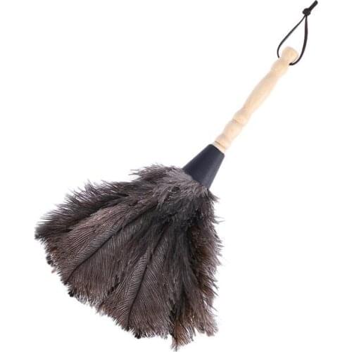LUOEM Duster Feather Dusters with Wooden Handle Cleaning Tool