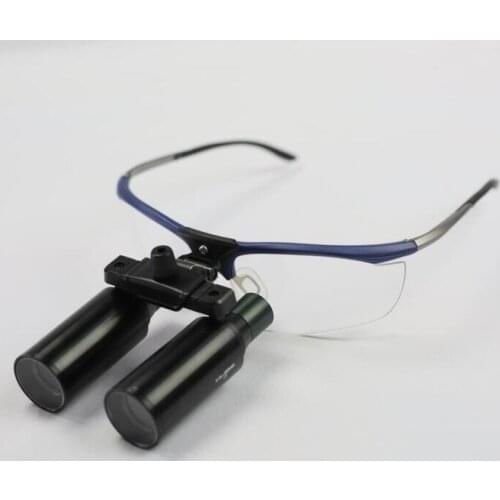 TAOS 6.0X Kepller magnifying loupe 6X dental loupes prismatic flip-up surgical loupes