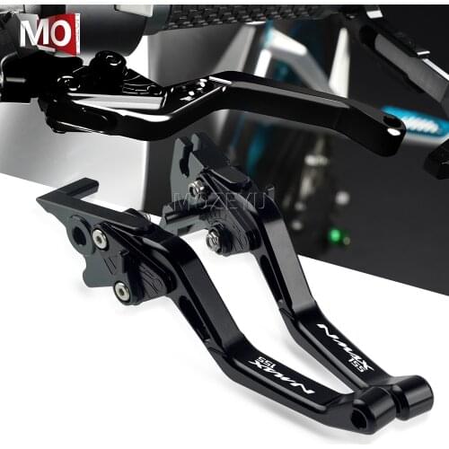 Motorcycle Accessories CNC Aluminum Adjustable Brake Clutch Levers Handle For Yamaha NMAX N-MAX 155 NMAX155 N-MAX155 2015-2017
