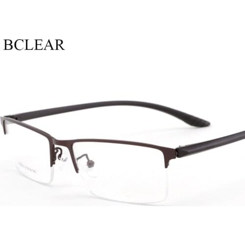 BCLEAR Eyewear Titanium Glasses Frame Men Eyeglasses Computer Optical Prescription Eye Glasses Male Spectacle for Man Eyewear