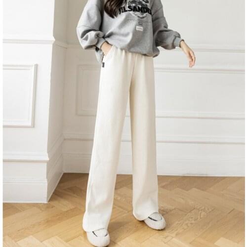 NUYIMEI Women's Wide Trousers