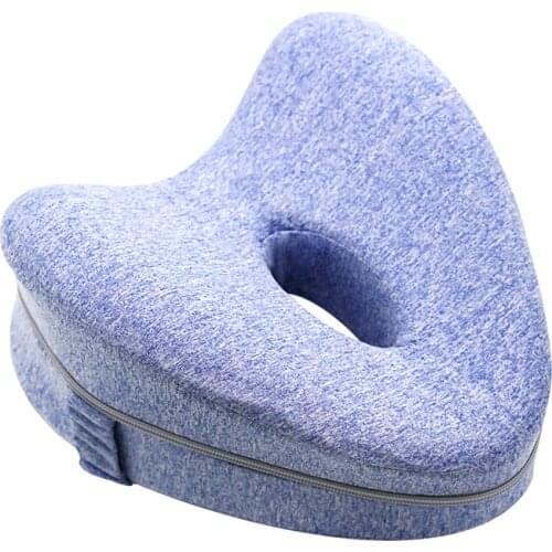 Memory Foam Orthopedic Pillow for Sleeping Body Pillow Case Pregnancy Pillow Sciatica Back Hip Support Leg Pad Cushion Home