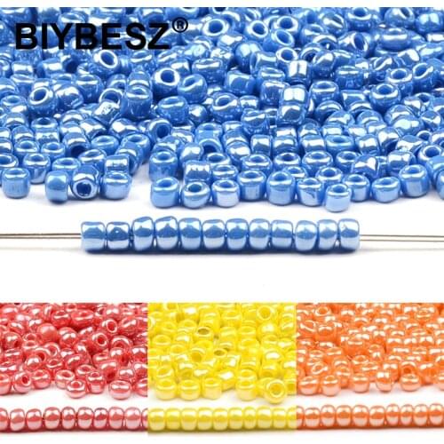 Approx.2MM 1000pcs Charms Oiled Paint Czech Glass Beads DIY Bracelet Necklace Earring Beads For Jewelry Making DIY bijoux Krale