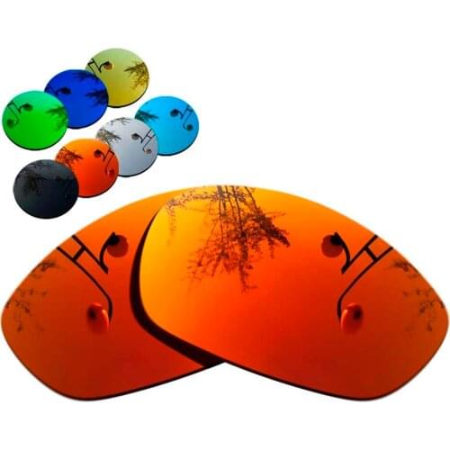 100% Precisely Cut Polarized Replacement Lenses for Straight Jacket 2007 Sunglasses Red Mirrored Coating Color- Choices