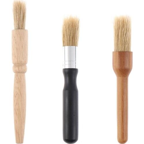 3 Size Coffee Grinder Brush Cleaning Brush Espresso Brush Accessories for Bean Grain Barista Tools Coffee Machine Accessories