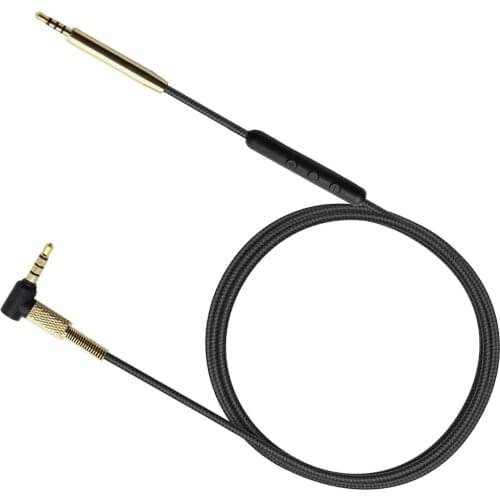 Replacement Nylon Braided Cable Extension OFC Cord for Bose QC25 QC35 NC700 Quiet Comfort QuietComfort QC 25 35 700 Headphones