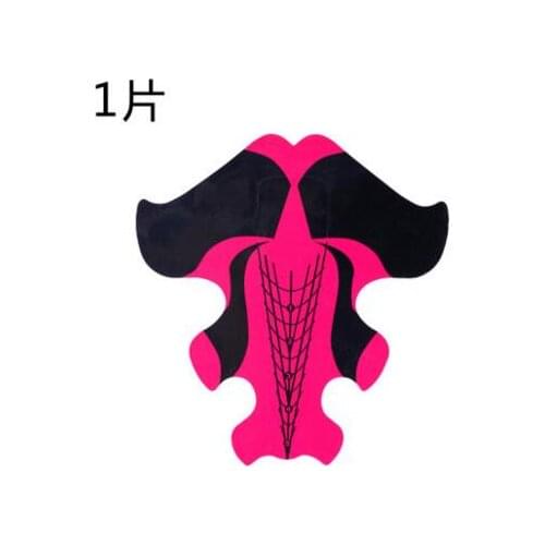 Stiletto Nail Forms - 100Pcs/Lot Nail Form For Acrylic UV Gel Tip Nails Extension Guide French DIY Tools Self-Adhesive Forms