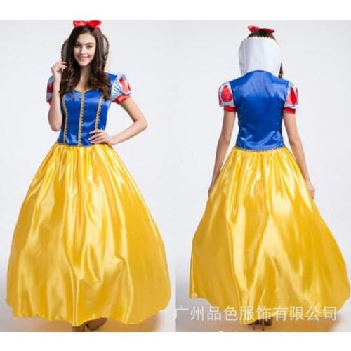 Deguisement Adultes Halloween Costumes For Women Plus Size Sexy Cosplay Snow White Costumes Stage Party Performance CostumeCE397