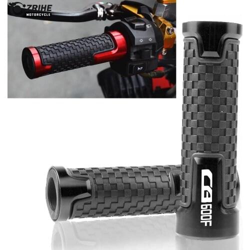 Hot New 1 Pair 7/8 22MM Universal Motorcycle Accessories Handlebars Grips Handle Bar For HONDA CB600F CB 600 F CB 600F 1989-2013