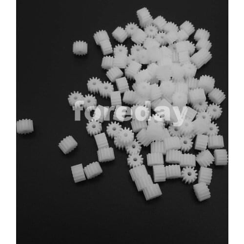 1000PCS X 0.5M 13T 2A 13 Teeth 1.95mm Plastic Spur Gear 0.5 Modulus T=13 Aperture:2mm DIY Model Accessories 1000PCS/LOT *FD223