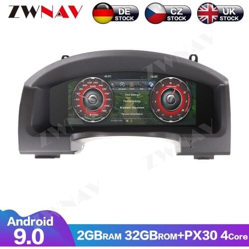 Android 9.0 For Toyota Land Cruiser 200 2008 -2019 LCD instrument panel assembly car navigation modification special accessories