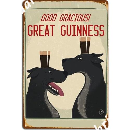 Great Guinness Metal Sign Club Home Kitchen Mural Painting Retro Tin Sign Poster