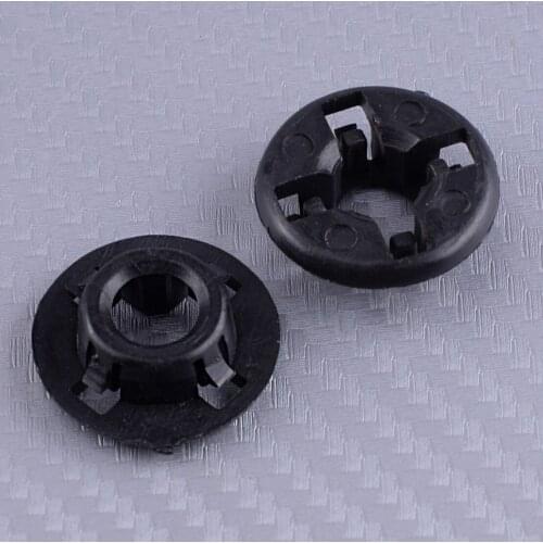 DWCX 2pcs Car Black Hood Support Prop Rod Grommet 9008048064 90480-15034 Fit for Corolla Matrix Tacoma