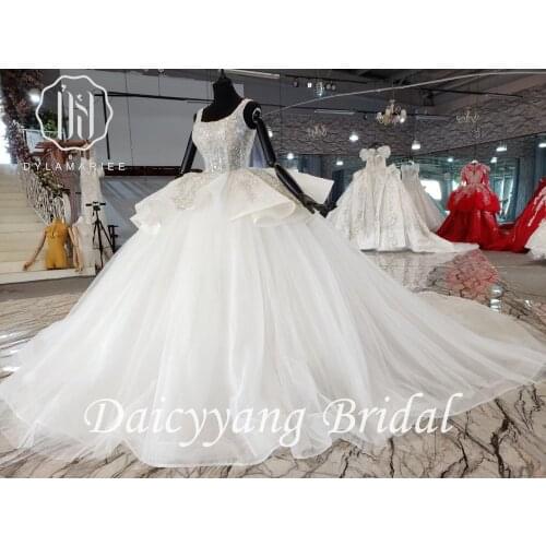 DYLAMARIEE Sleeveless Wedding Dresses