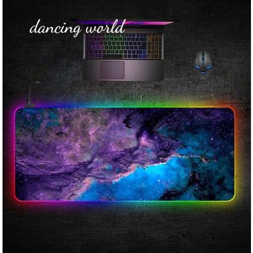 RGB Mouse Pad Gaming Mouse Pad Gamer Large Mouse Mat Big Computer Mousepad Led Backlight XXL Surface Mause Pad Keyboard Desk Mat