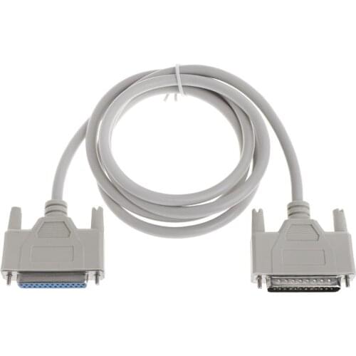 100% Brand New and High Quality Printer Cable DB25 Male to Female 25 Pin Extension Line Parallel Port Computer 3m 1.5m