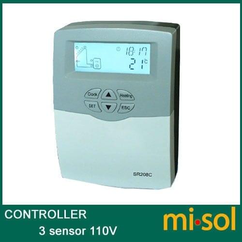 110V controller of solar water heater, for separated pressurized solar hot water