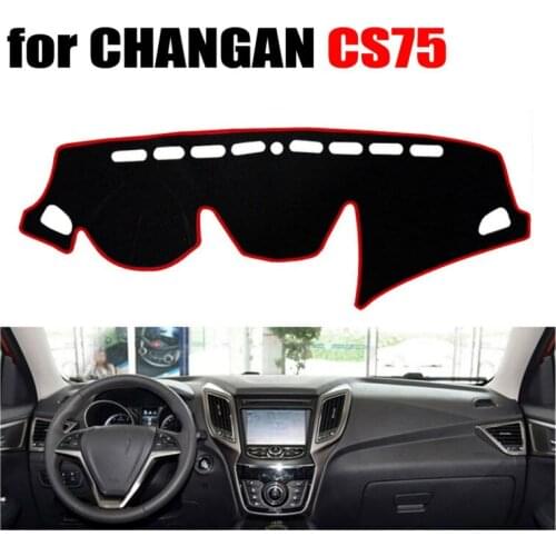 Car dashboard covers mat for CHANGAN CS75 all the years Left hand drive dashmat pad dash cover auto dashboard accessories