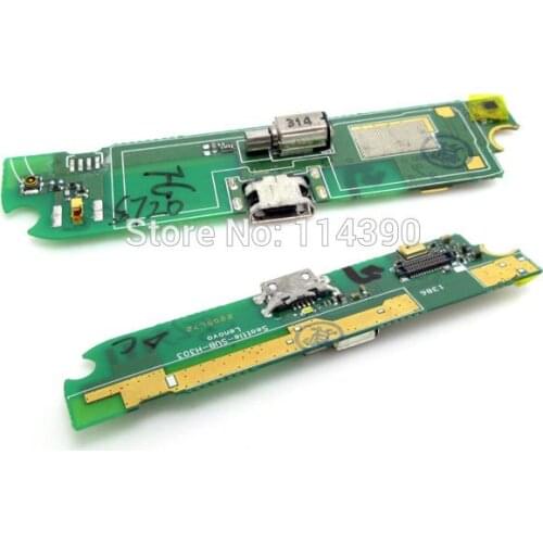 Repair USB Charging Connector Microphone PCB for Lenovo S720 S720i + Tracking Nember High Quality