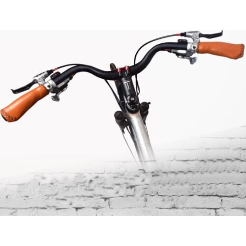 Road bike handlebar folding mountain BMX bicycle aluminum kids'bikes cruisers integrated handlebar bent bar phone accessories