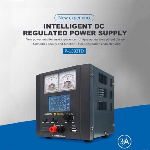 Sunshine P-1503TD DC Power Charger For Mobile Phone Repair Intelligent Power Charging Source