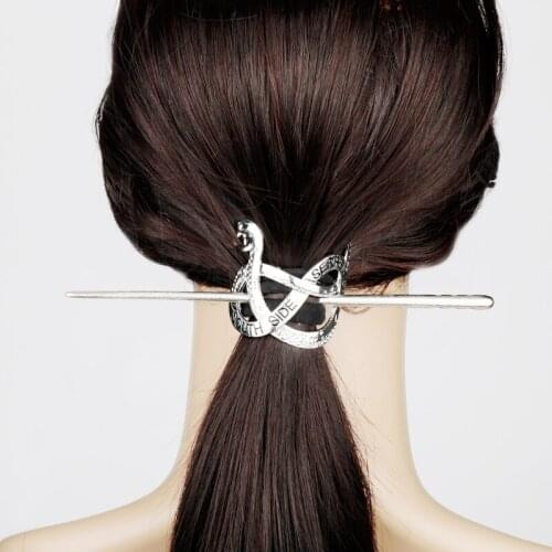 South side serpents Hairpins viking ancient snake Hair Clip Delicate Hair Disk Women Hair Decorations hair Accessories