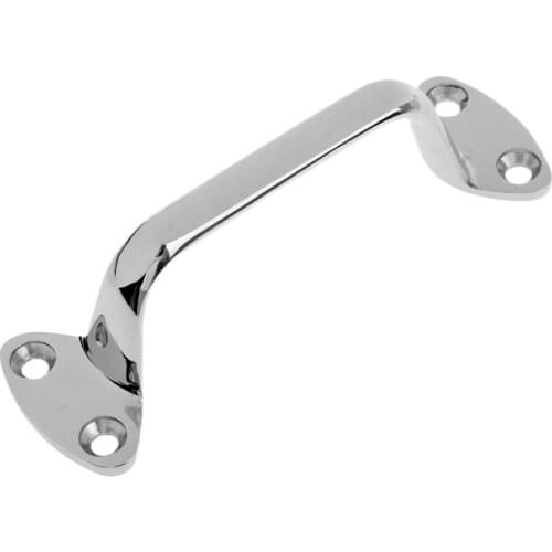 Heavy Duty 316 Stainless Steel 6' Boat Polished Marine Grab Handle Handrail Boat Yacht Accessoies High polished