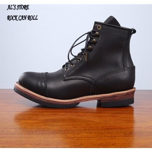 XW400 Red Tornado Super Quality Size 35-50 Handmade Goodyear Welted Durable Italian Cowhide Boot Custom Made Available