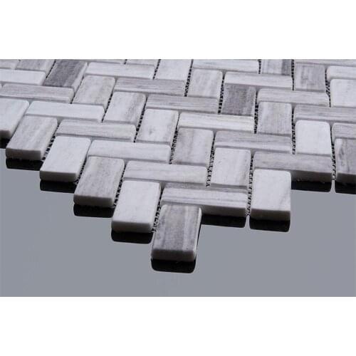 Marble pattern mosaic tiles, price is for 13 pcs tiles / 1m2